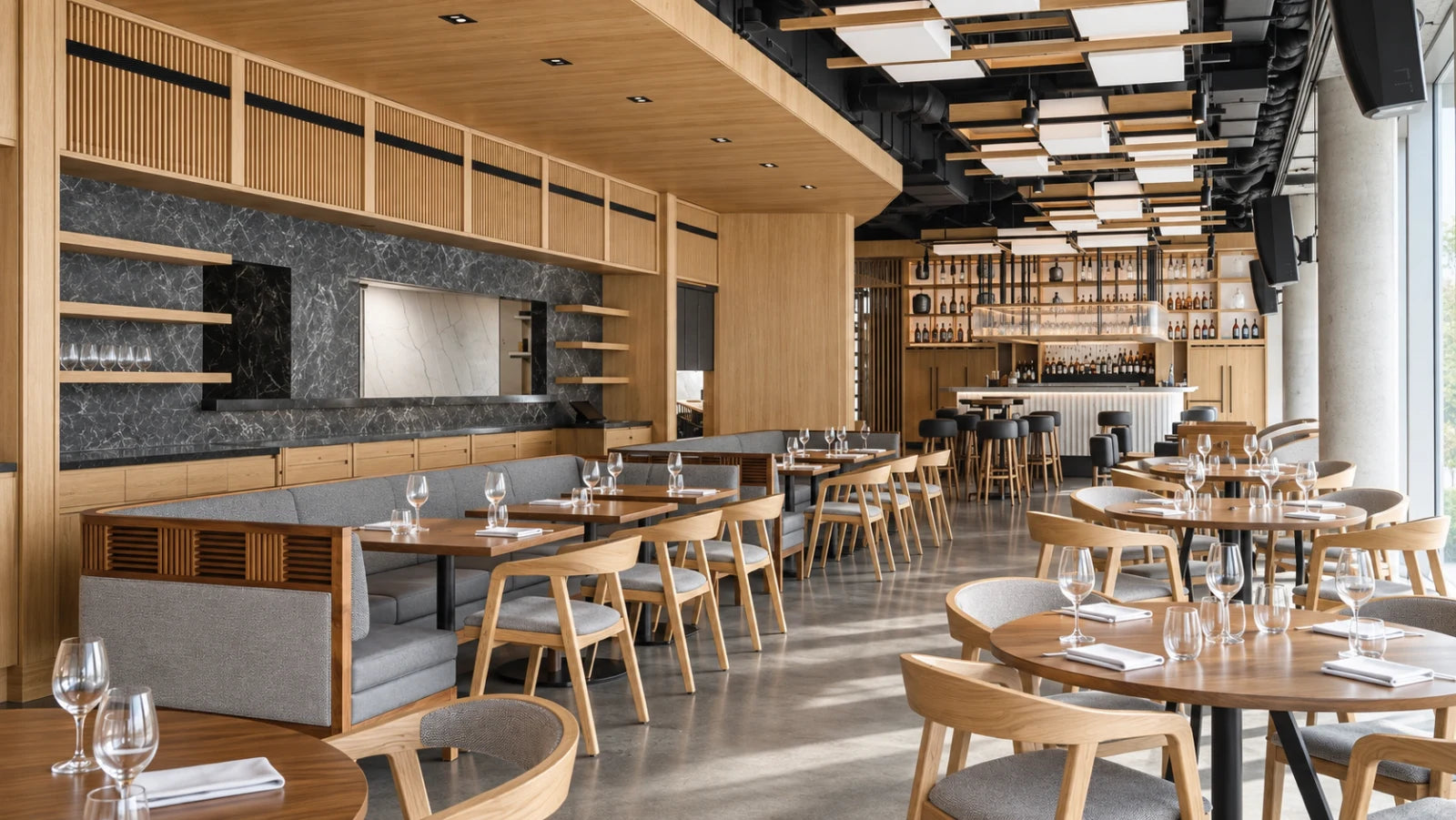Krzesła i stoły do restauracji