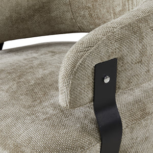 Wygodny fotel wypoczynkowy z miękkiej tapicerki NeoBloom